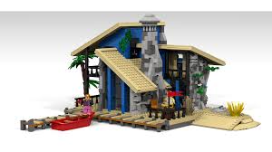 Beach House In 2020 Lego Architecture Lego Beach Lego House