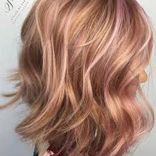 Strawberry Blonde With A Hint Of Pink Behindthechair Americansalon Modernsalon Beautylaunchp Short Textured Hair Pink Blonde Hair Hair Styles