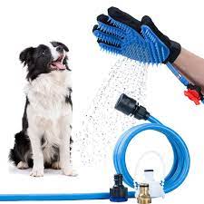 Takebest 2019 Newest Pet Bathing Tool Dog Shower Sprayer Adjustable Bath Glove Massage Clean Dog Shower Dog Bath Shower Kits