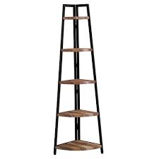 Maybe you would like to learn more about one of these? 70 5 Tier Corner Ladder Display Shelving Unit Metal Distressed Wood Danya B Target