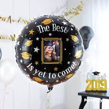 The Best Is Yet To Come Graduation Photo Balloon 32in Photo Balloons Graduation Photos Graduation Balloons