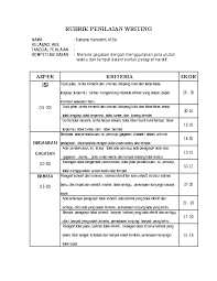 Add to my workbooks (0) download file pdf embed in my website or blog add to google classroom add to microsoft teams share through whatsapp. Doc Contoh Rubrik Penilaian Writing Budianto Hamuddin Academia Edu