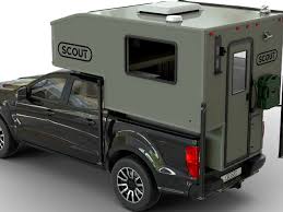 This light commercial vehicle features: New Scout Yoho Ranger Camper Turns Mid Size Pickup Into A Small Rv