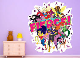 Fierce Dc Super Hero Girls Dc Super Hero Girls Superhero Bedroom Hero Girl