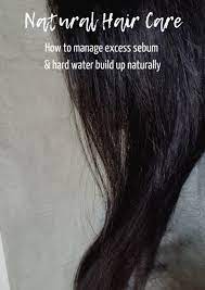 The vinegar reacts with the minerals and will eat at the minerals every time you shampoo. How To Manage Excess Scalp Sebum And Hard Water Build Up Naturally Holisticniss