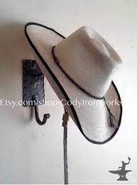Price Reduced Cowboy Hat Coat Rack Wall Hanger Combo Hand Etsy In 2021 Cowboy Hat Rack Coat Rack Wall Cowboy Hats