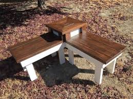 Diy Corner Bench With Built In Table Pallet Furniture Outdoor Outdoor Corner Bench Outdoor Furniture Plans
