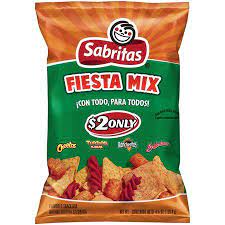 Sabritas Fiesta Mix Flavored Snack Mix 4 25 Oz Walmart Com Snack Mix Snacks Yummy Snacks