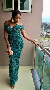 15 Green Lace Aso Ebi Styles Green Lace Gowns Skirt Blouse Styles