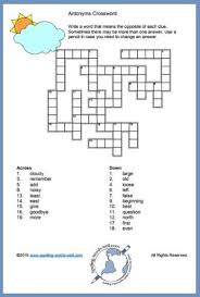 Of printable word search and find puzzles! Easy Crosswords Are Fun For Kids