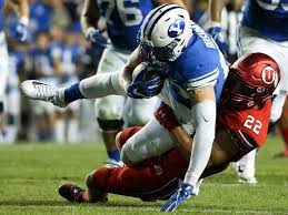 Best To Wear It High Flying Tight Ends Disruptive Defenders Highlight Top Byu Players To Wear Nos 80 Through 99 Byu Football Tight End Byu Football Game