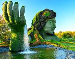 This 1000 piece puzzle measures 23 x 23 or 58.4 x 58.4cm. Mother Earth Jigsaw Puzzle