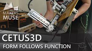 Cetus 3d Printer Pre Production Review Pre Production 3d Printer Printer