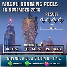Result Macau Drawing Pools Sabtu 16 November 2019 Macau Slot Online Pool