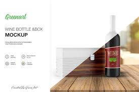 Download Wine Bottle Width Box Wine Bottle Elegant Wine Bottle Bottle Mockup