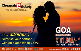 Goa Honeymoon Packages For This Month Enjoy Your Goa Tour By Booking Online Holiday Packages