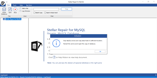 How Do I Repair Mysql Tables Using Mysqlcheck- Stellar