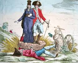 A Political Cartoon Reflecting The French Society In The 18th Century Portraying The Third Estate Squished By The F French Revolution French History Revolution
