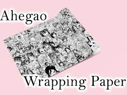 Ahegao Gift Wrap. Anime Gag Funny Wrapping Paper. Adult 18 - Etsy