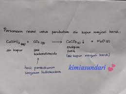 Teman teman semoga saya bisa menjawab soal basok. Belajar Kimia Di Smada Persamaan Reaksi Untuk Perubahan Air Kapur Menjadi Keruh Pada Identifikasi Unsur Karbon Dan Hidrogen Pada Senyawa Hidrokarbon Persamaanreaksiidentifikasisenyawahidrokarbon Airkapurmenjadikeruh Facebook