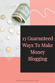 Babysitting video (cringe warning lol): 13 Thorough Ways To Make Money Blogging Bel Around The World