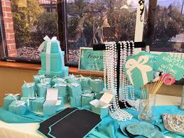 Tiffany Themed Bridal Wedding Shower Party Ideas Photo 14 Of 26 Tiffany Bridal Shower Bridal Shower Planning Tiffany Themed Bridal Shower
