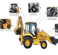 China Manufacturer of 2.5 Ton Backhoe Loader With A leg ...