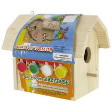 Birdhouse Kits Hobby Lobby My Little Birdhouse Paint Kit Bird Houses Bird Houses Painted Wood Birdhouses