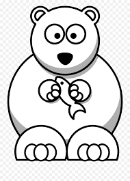 Our online collection of easy and adult coloring pages feature the best pictures for you to color. Polar Bear Transparent Png Clipart Cartoon Polar Bear Coloring Pages Polar Bear Png Free Transparent Png Images Pngaaa Com