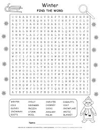 The above video may be from a. Winter Word Search Puzzle For Kids Free Printable Planerium