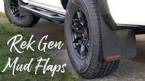 Realtruck has an extensive line of 2019 toyota tacoma accessories to upgrade your truck. Rek Gen Mud Flaps Toyota Tacoma Youtube