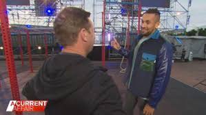 Australian ninja warrior hosts rebecca maddern and ben fordham reveal what to expect from season 5 crawf and i got along really well. Australian Ninja Warrior Tennis Star Nick Kyrios Is Serving As A Guest Commentator On The New Season