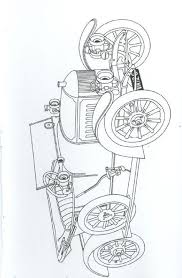 Vw kever, porsche, oldtimer, 4x4 en nog veel meer. Print Klassieke Auto S Kleurplaat Kleurplaten Klassieke Auto S Kleurboek