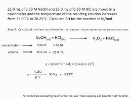 Symposium on 'the application of human and animal calorimetry'. Using Calorimetry To Calculate Enthalpies Of Reaction Chemistry Tutorial Youtube