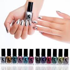 6ml Metaliczny Lustrzany Efekt Narzedzie Do Manicure Lakier Do