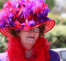 Big Red Hat Red Hats Red Hat Ladies Purple Hats