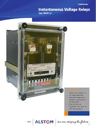 If the normally closed (nc) epo configuration is used, the epo switch or relay should be rated for dry circuit applications, the. Alstom Instntneous Voltage Relay Vagm Highres Relay Rectifier