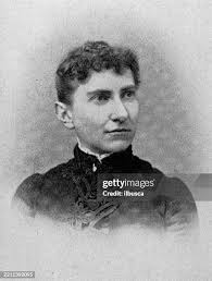 Portrait Of Kate Duval Hughes An American Author And Inventor Of Two  Windowsashsecurity Devices High-Res Stock Photo