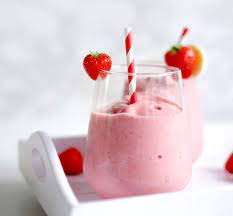 Best Strawberry Banana Smoothie 3 Ingredients Live Eat Learn