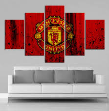 Wall painting for sports center · 2010. Tytlprints Creative 5 Pieces Manchester United Flag Sports Wall Posters Football Canvas Paintings Art Prints Pictures Boys Bedroom Decor Buy Online In Bahamas At Bahamas Desertcart Com Productid 189405386