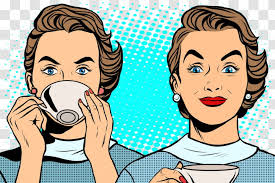 Aug 25, 2019 · heavy drinking can either increase or reduce your iron levels. Coffee Tea Cafe Pop Art Cartoon Woman Drinking Transparent Png