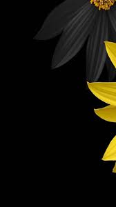 Black And Yellow Flowers Light Yellow Galaxy S3 Wallpapers Yellow Flower Wallpaper Flower Wallpaper Yellow Flowers