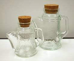 Glass Jug For Peanuts Erdnusskannchen Wmf Mit Kork Verschluss Glaser Set Karaffe Glas