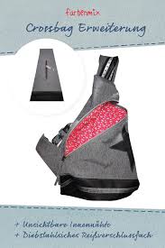 Geeignete schnittmuster für schöne taschen aus dem internet findet man hier: Schnittmuster Erganzung Zum Crossbag Als Nahanleitung Farbenmix