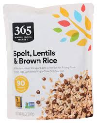 Buy 365 By Wfm Spelt Green Lentils Long Grain Brown Rice 8 8 Ounce Online In Vietnam B074h681dq