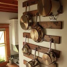 Kitchen Design Idea Pots Pans Kitchen Wall Storage Kitchen Wall Decor Kitchen Remodel Small