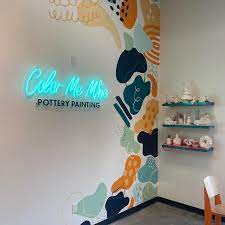 Color Me Mine Pottery Painting