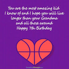 Birthday Wishes For My 5 Year Old Grandson Happy 7th Birthday Wishes And Cards 7th Birthday Wishes Birthday Messages Happy 7th Birthday
