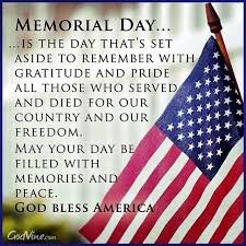 Image result for memorial day 2017