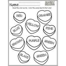 Candy Hearts Colors Madebyteachers Kindergarten Valentines Preschool Valentines Valentines Day Activities